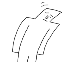 Paper-Man sticker #5039348