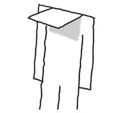 Paper-Man sticker #5039349