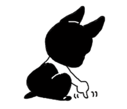 kawaii! Boston Terrier sticker #5039522