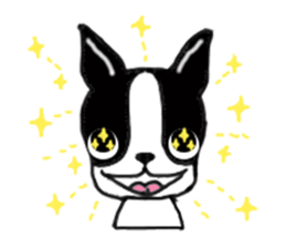 kawaii! Boston Terrier sticker #5039524