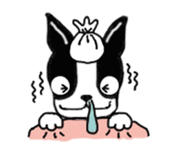 kawaii! Boston Terrier sticker #5039549
