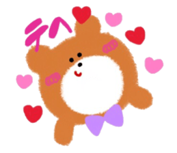 CRAYON LITTLE BEAR[tiny] sticker #5039639