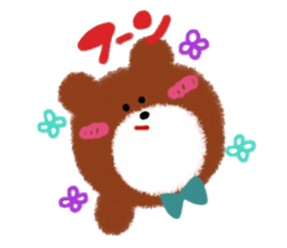 CRAYON LITTLE BEAR[tiny] sticker #5039642