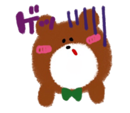 CRAYON LITTLE BEAR[tiny] sticker #5039645