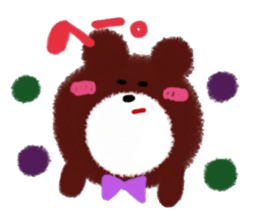 CRAYON LITTLE BEAR[tiny] sticker #5039646