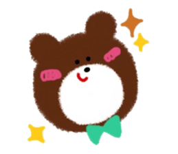 CRAYON LITTLE BEAR[tiny] sticker #5039649