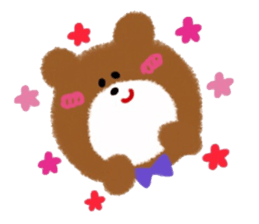 CRAYON LITTLE BEAR[tiny] sticker #5039650