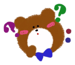 CRAYON LITTLE BEAR[tiny] sticker #5039658