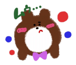 CRAYON LITTLE BEAR[tiny] sticker #5039661