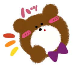 CRAYON LITTLE BEAR[tiny] sticker #5039662