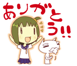 Sailor and Cat. sticker #5040430