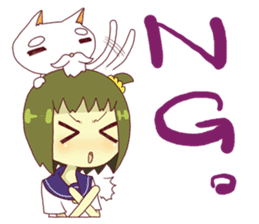 Sailor and Cat. sticker #5040433