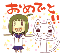 Sailor and Cat. sticker #5040435