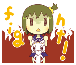 Sailor and Cat. sticker #5040463