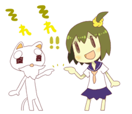 Sailor and Cat. sticker #5040464