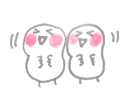 Pretty birds sticker #5041058