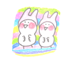 Pretty birds sticker #5041067