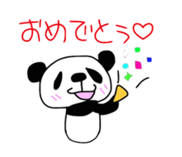 Panda&chacha Sticker sticker #5041118