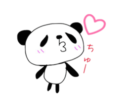 Panda&chacha Sticker sticker #5041120