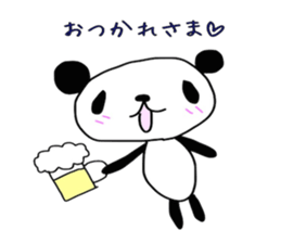 Panda&chacha Sticker sticker #5041130