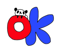 Panda&chacha Sticker sticker #5041141