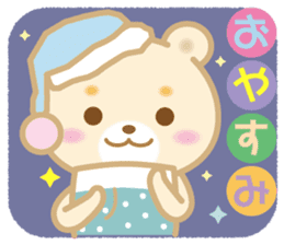 Good morning! Kuma chan 2 sticker #5042252