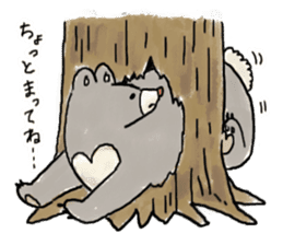 Kanga & Eru and their boon buddies #02 sticker #5043416