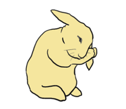House Rabbits! sticker #5044028