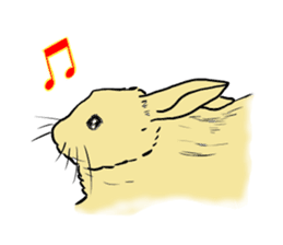 House Rabbits! sticker #5044035