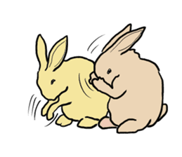 House Rabbits! sticker #5044036
