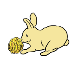 House Rabbits! sticker #5044039