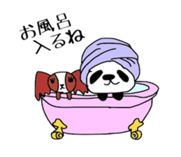 Panda&chacha Sticker No.2 sticker #5044605