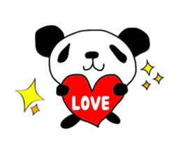 Panda&chacha Sticker No.2 sticker #5044607