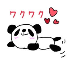 Panda&chacha Sticker No.2 sticker #5044609