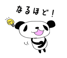 Panda&chacha Sticker No.2 sticker #5044614