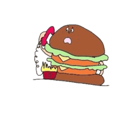 Mr.Fast food sticker #5044629