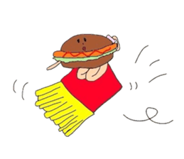 Mr.Fast food sticker #5044649