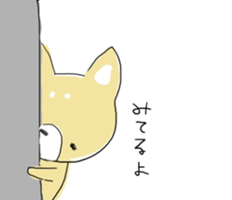 "kawaii" dog everyday sticker sticker #5045044