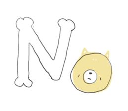 "kawaii" dog everyday sticker sticker #5045049