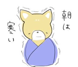 "kawaii" dog everyday sticker sticker #5045056