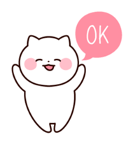 Cat in love sticker #5045322