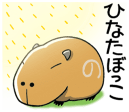Daily Life of a Stray Capybara sticker #5046319