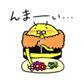 Cute bee sticker #5046568