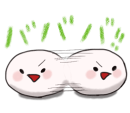 rice-flour dumpling Sticker. sticker #5046962