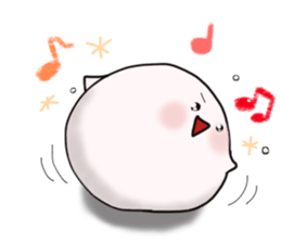 rice-flour dumpling Sticker. sticker #5046964