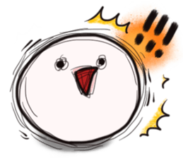 rice-flour dumpling Sticker. sticker #5046968