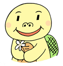 turtle's slow life sticker #5047900