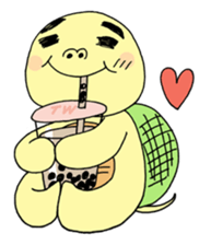 turtle's slow life sticker #5047901