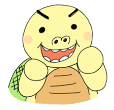 turtle's slow life sticker #5047905