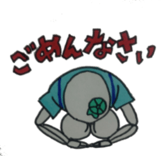 skull boy & girl sticker #5048255